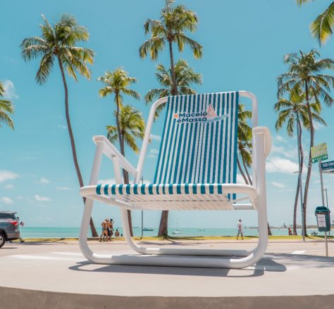Cadeira de Praia Gigante - Ponta Verde