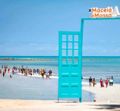A PORTA DO PARAÍSO - PONTA VERDE
